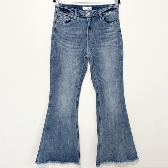 Vervet Denim - VERVET Belle Flare Jeans High Rise Size 30 Stretch Denim
